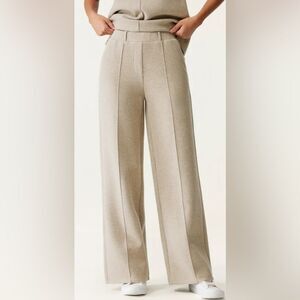 010 NWT OGL High Waisted Straight Leg Pull On Pant - Heather Morganite Size XS